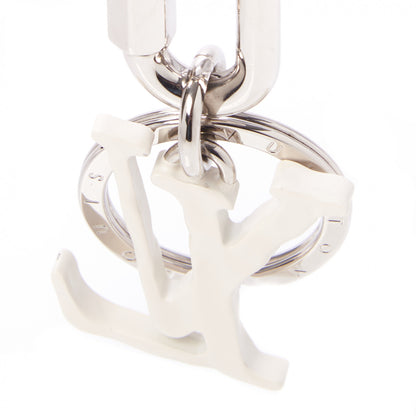 Louis Vuitton LV Sharp Bag Charm Key Holder Silver 2 of 3