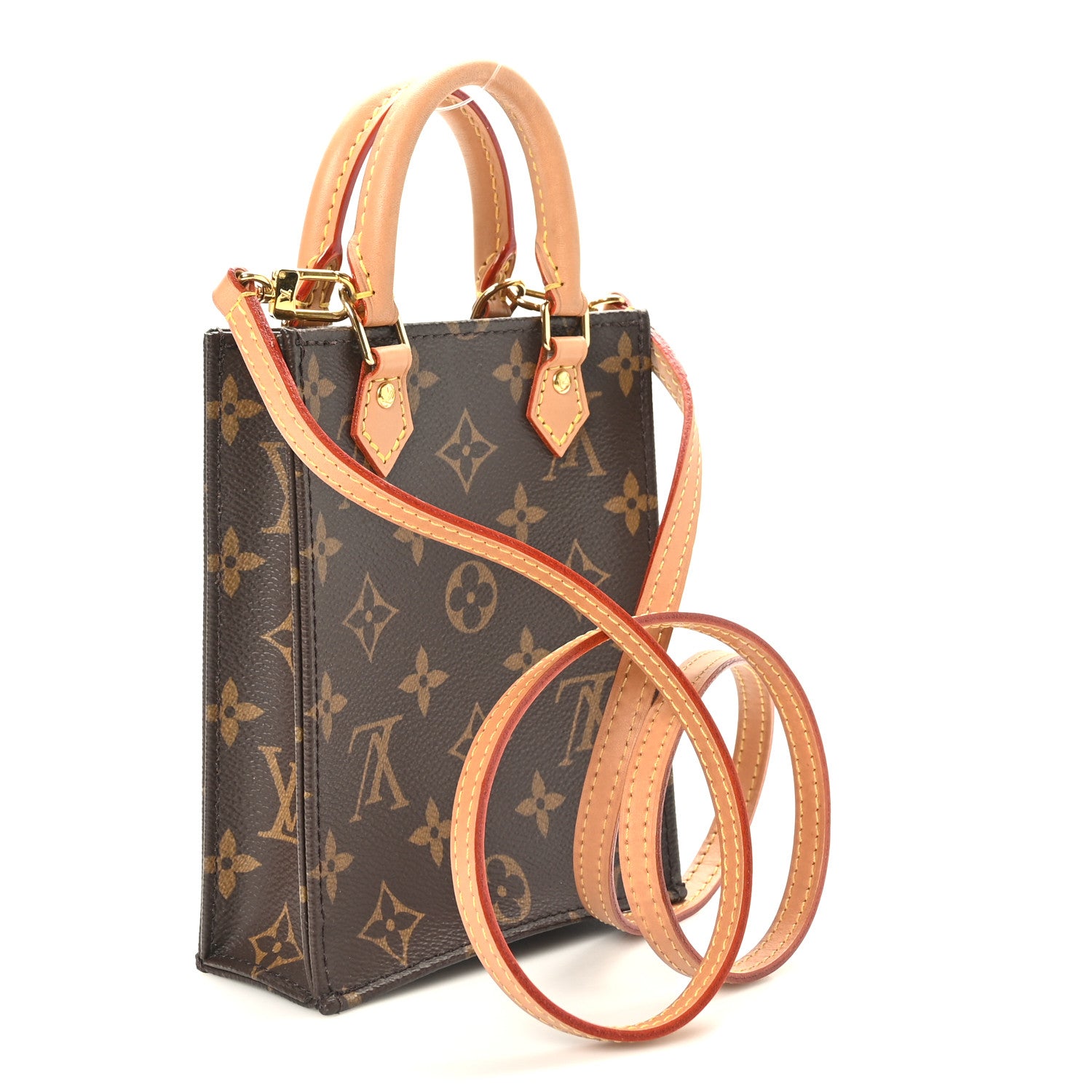 Louis Vuitton Monogram Petit Sac Plat 3 of 8