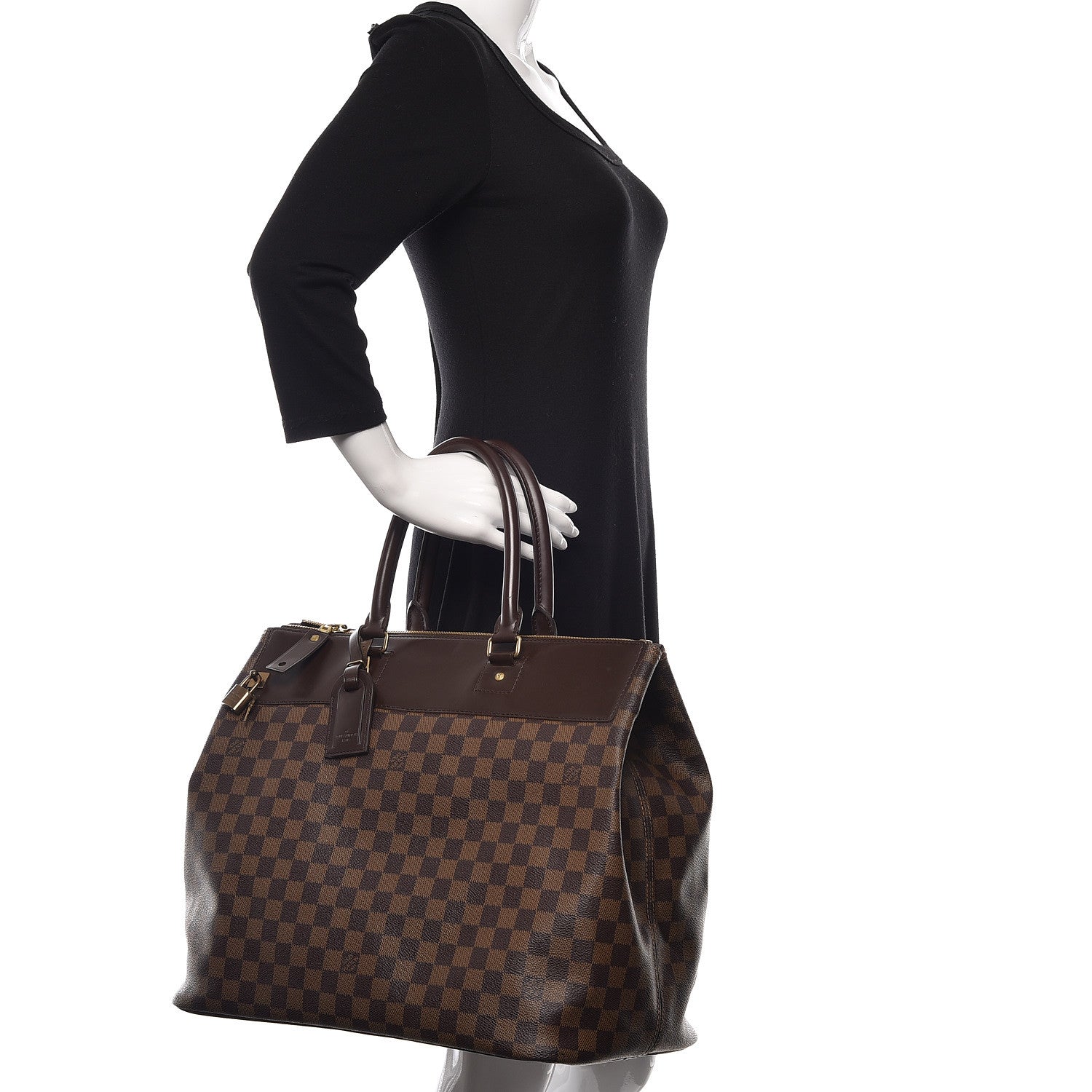 Louis Vuitton Damier Ebene Greenwich PM 2 of 9