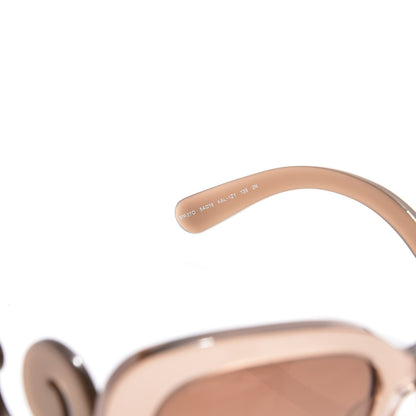 Prada Acetate Baroque Sunglasses SPR 27O Beige 6 of 6