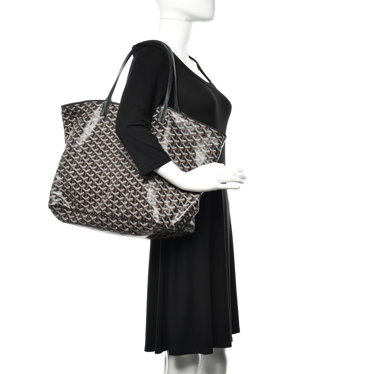 Goyard Goyardine Saint Louis GM Black 2 of 10