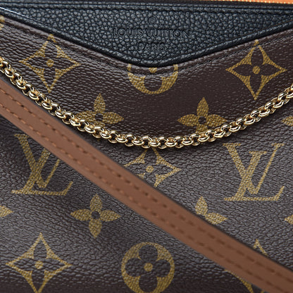 Louis Vuitton Monogram Pallas Clutch Black 10 of 11