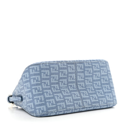 Fendi Zucchino Spalmati Forever Mini Mama Baguette Celeste 4 of 11