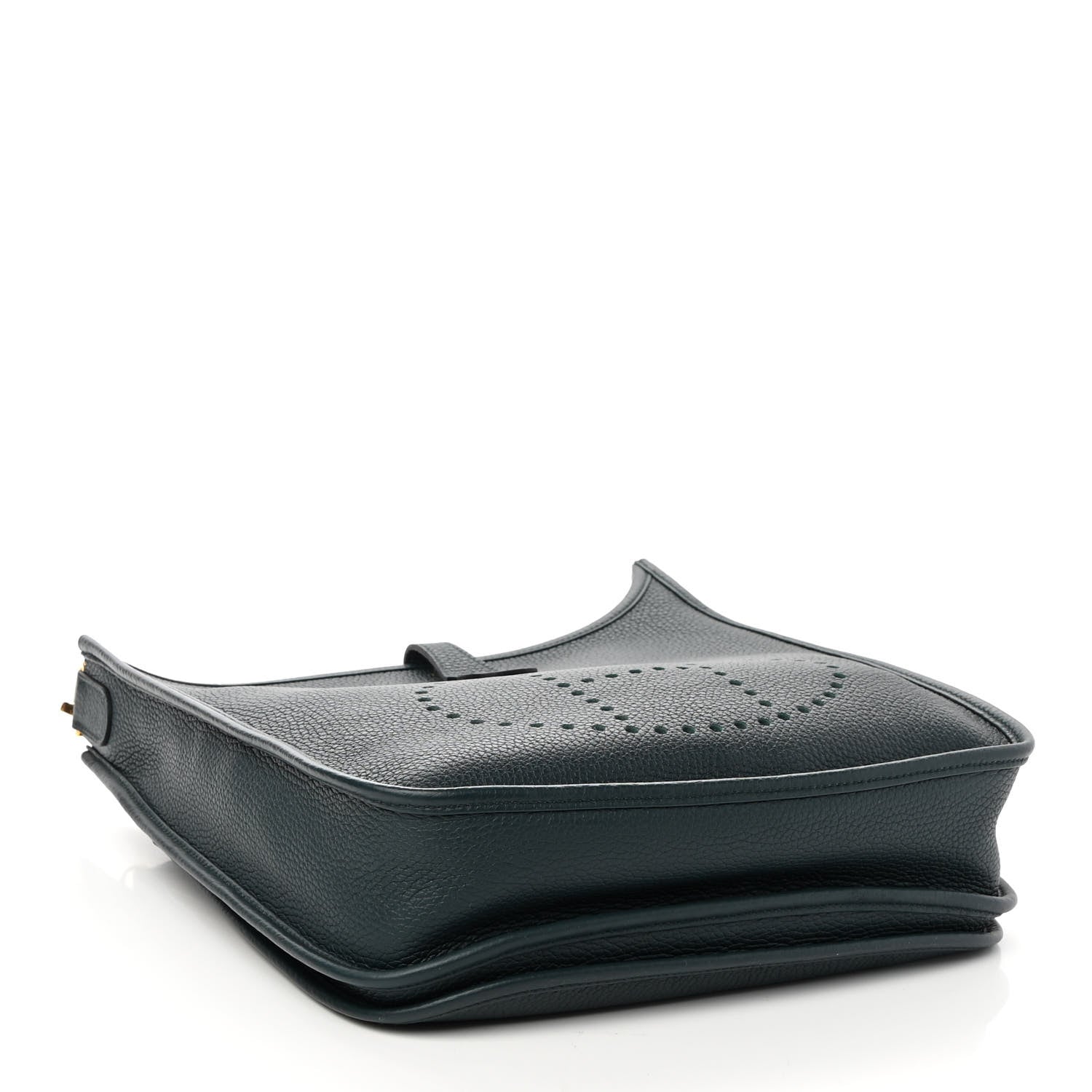 Hermes Taurillon Clemence Evelyne III PM Vert Cypress 4 of 11