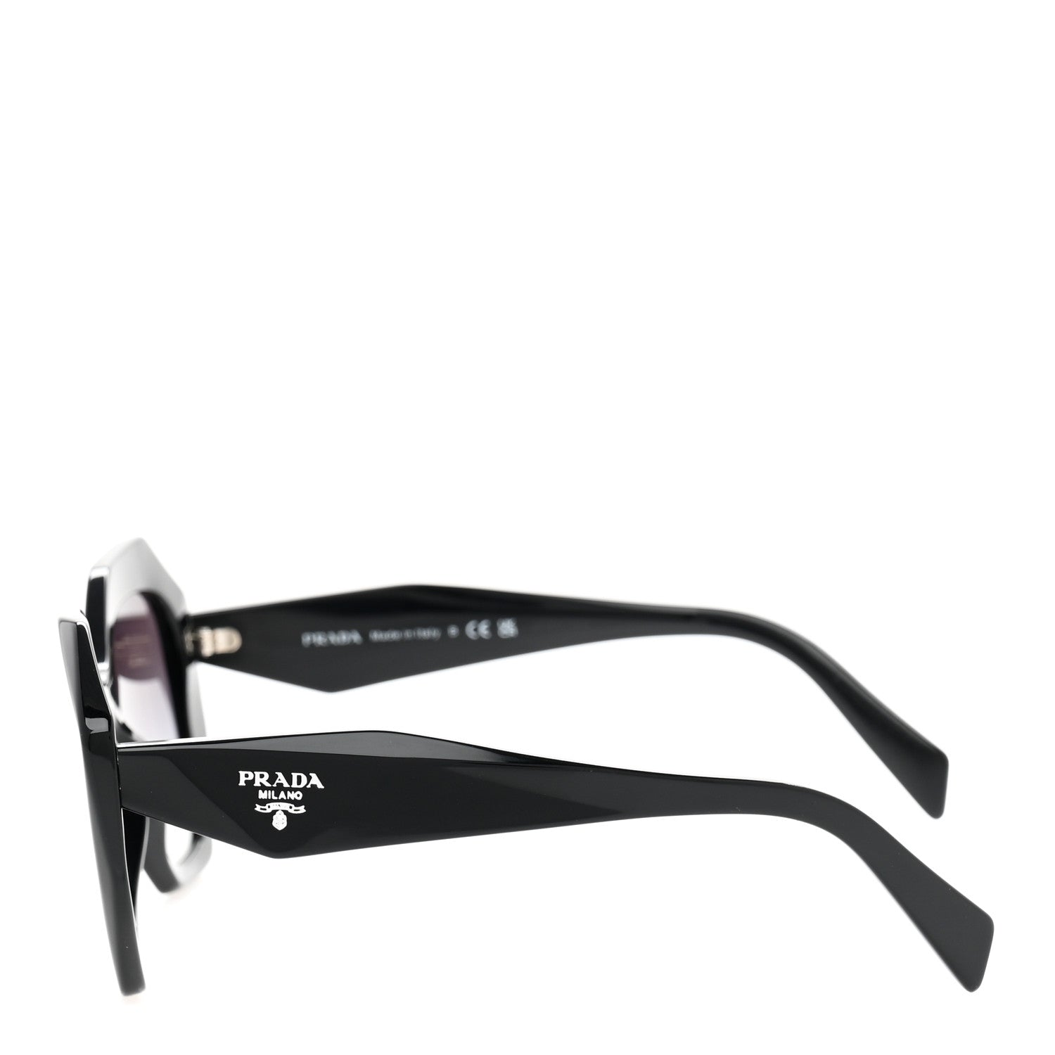 Prada Sunglasses SPR 16W Black 3 of 9