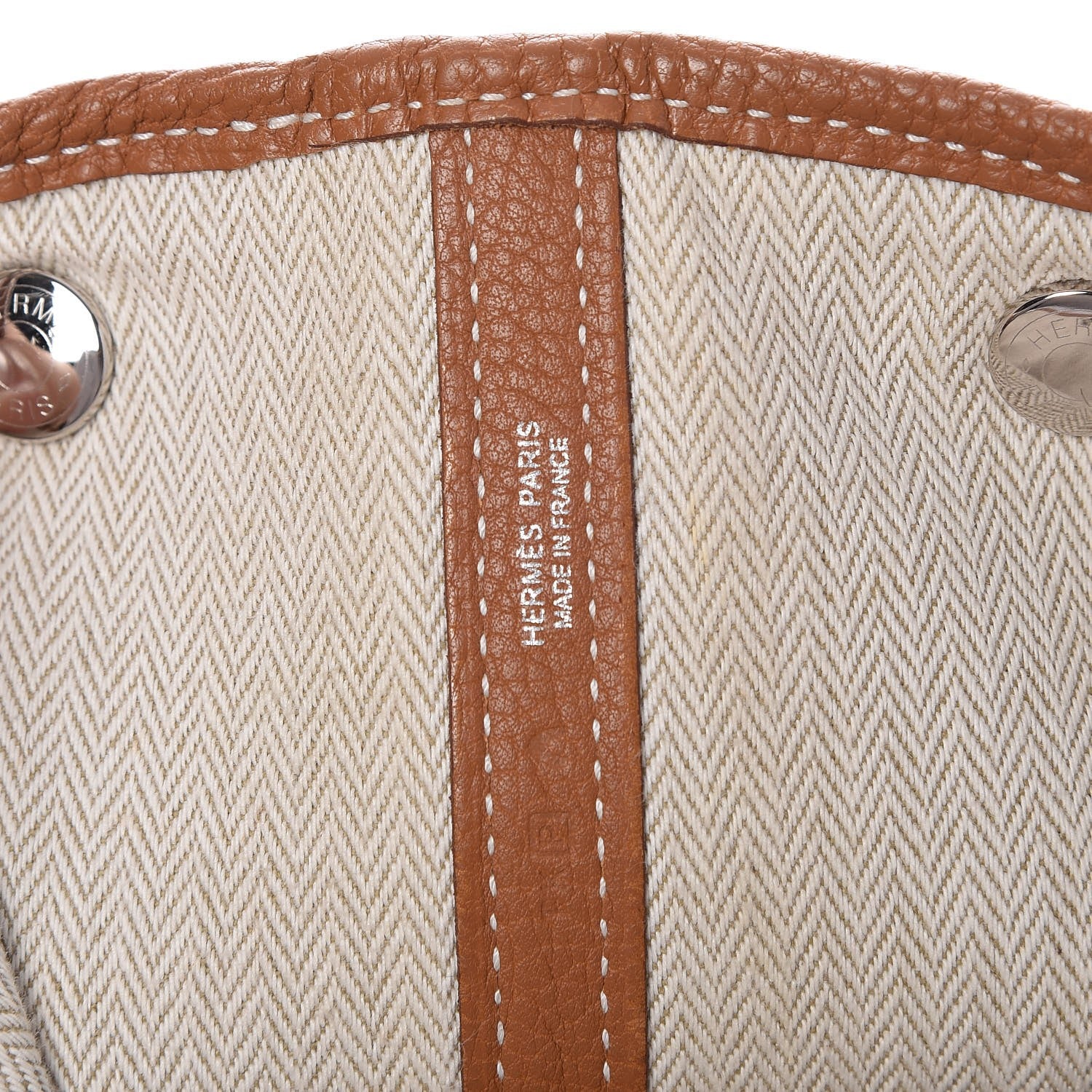 Hermes Negonda Garden Party 36 MM Gold 6 of 13