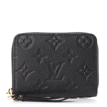 Louis Vuitton Empreinte Zippy Coin Purse Black 1 of 9