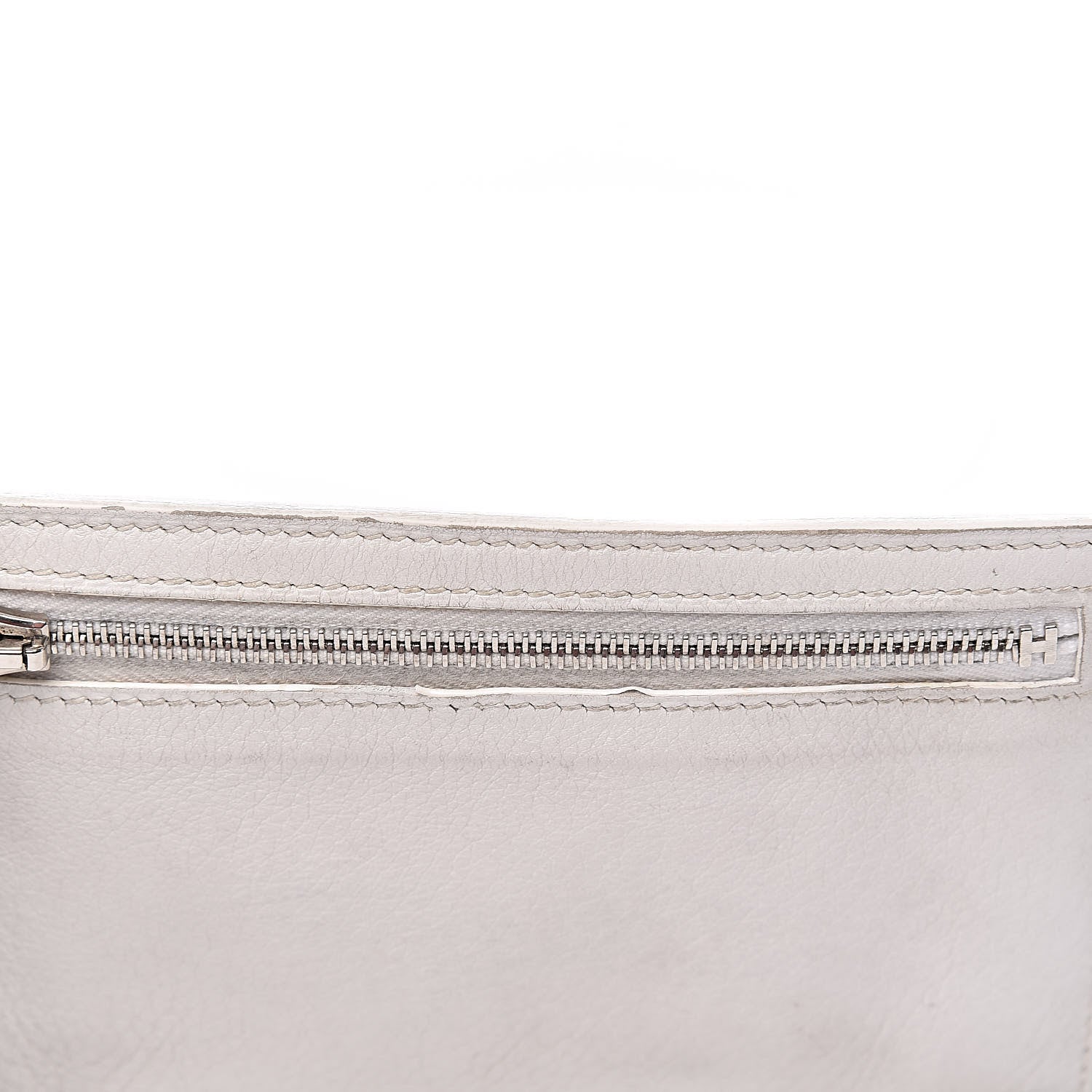 Hermes Evergrain Zip Zap White 17 of 20