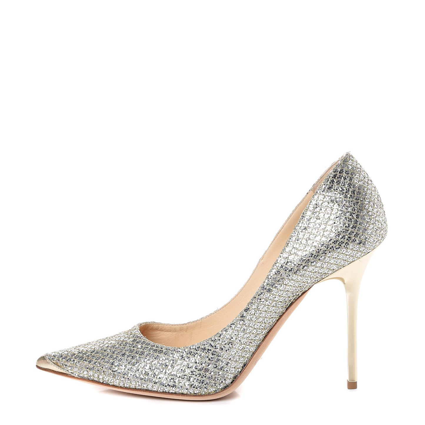 Glitter Marvel 100 Pumps 37.5 Champagne