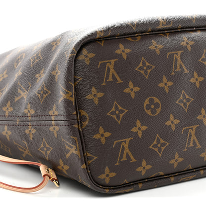 Louis Vuitton Monogram Inside Out Neverfull Bandouliere MM Rose Pondichery 9 of 10