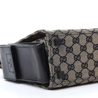 Gucci Monogram Briefcase Black 6 of 15