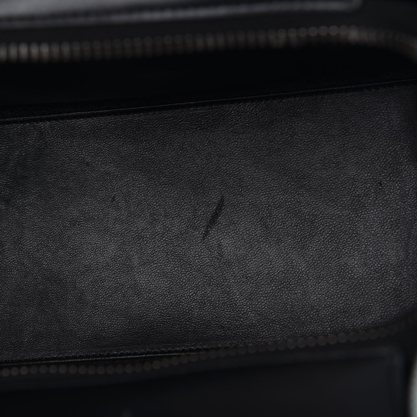 Textile Smooth Calfskin Micro Bi-Color Luggage Blue