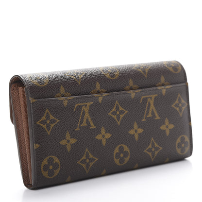 Louis Vuitton Monogram Sarah Wallet NM 3 of 9