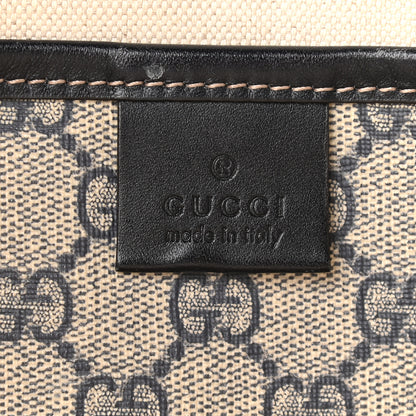 Gucci GG Plus Monogram Medium Signature Web Loop Tote Navy 6 of 13