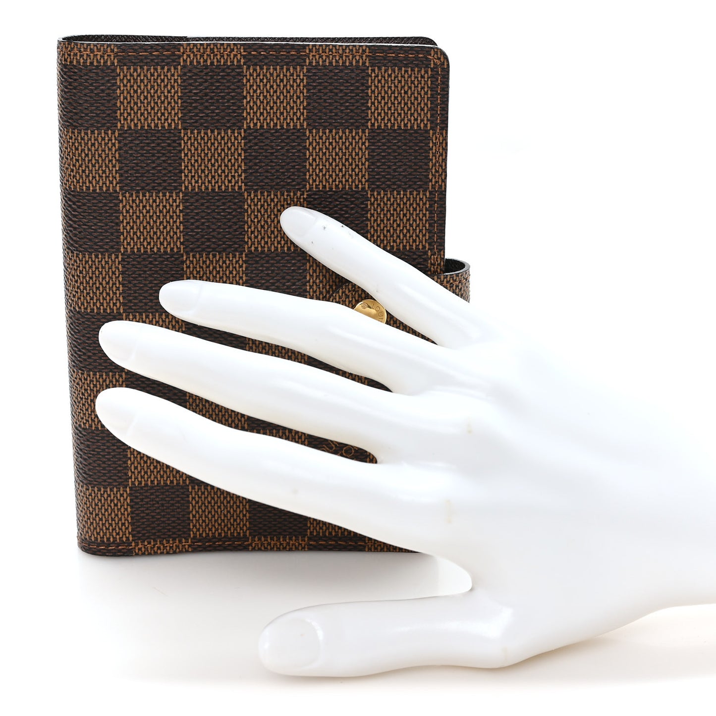 Damier Ebene Small Ring Agenda Cover
