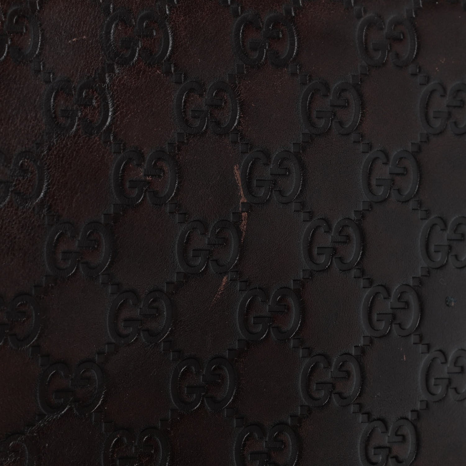 Gucci Guccissima Flap Messenger Bag Dark Brown 6 of 8