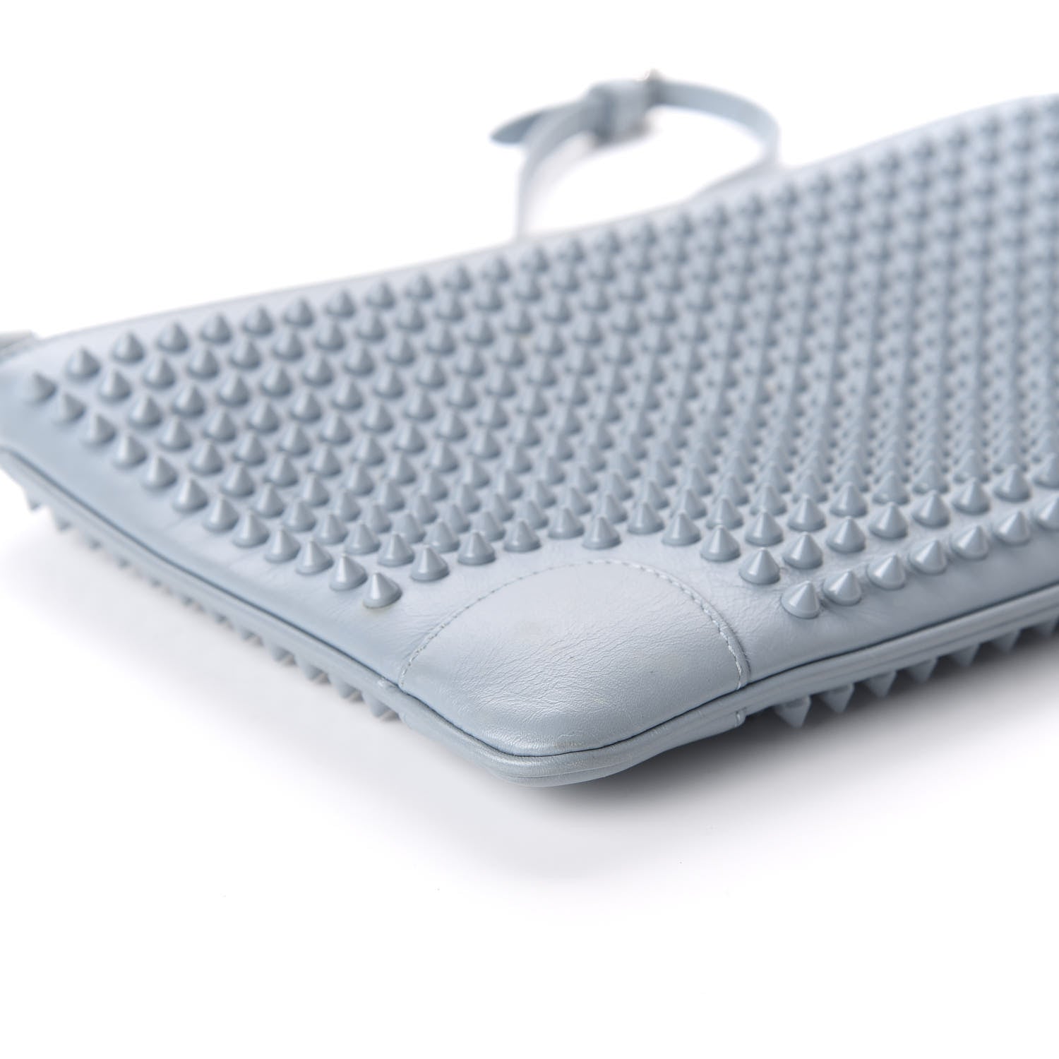 Christian Louboutin Calfskin Studded Loubiposh Clutch Horizon 6 of 10