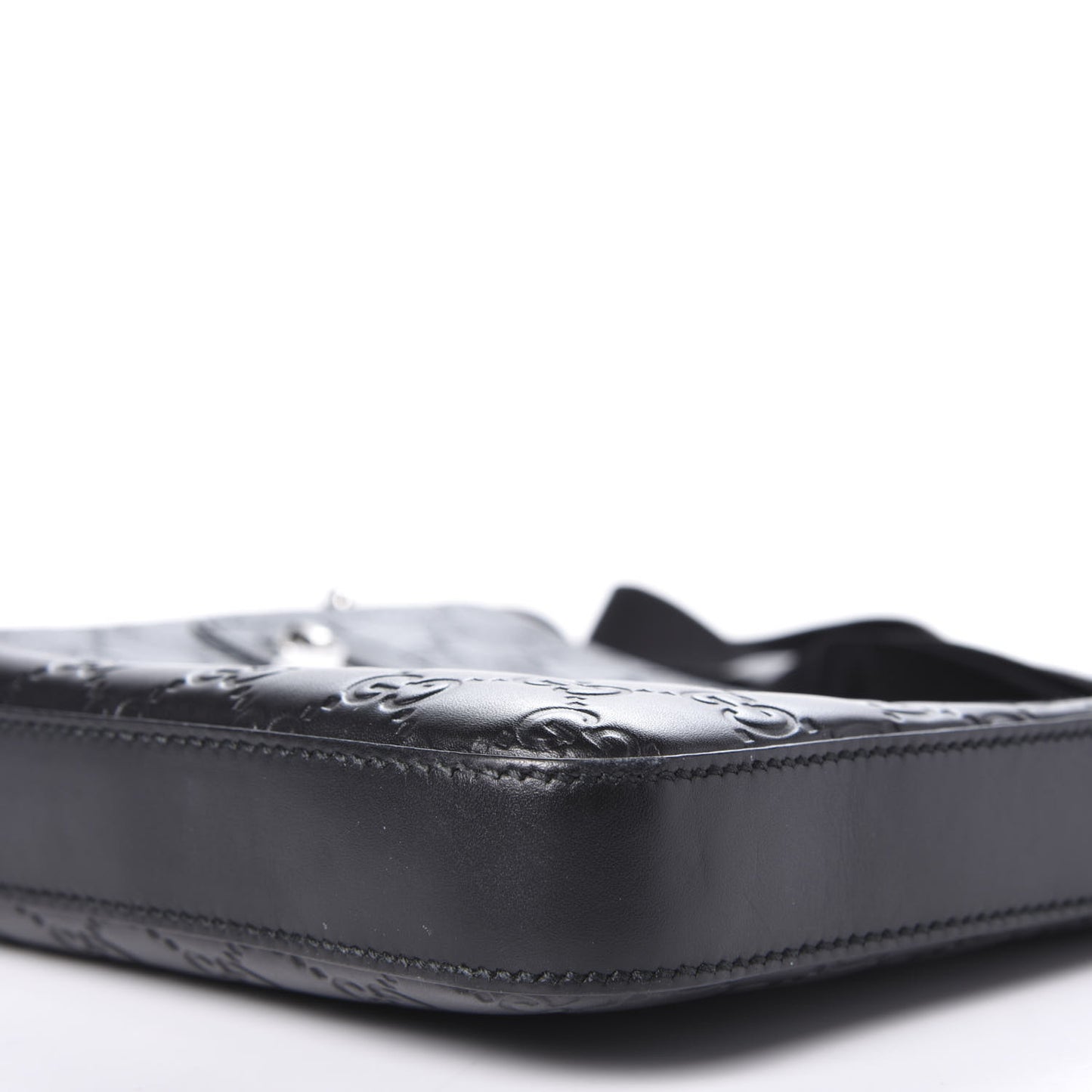 Guccissima Signature Small Messenger Bag Black