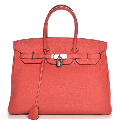 Hermes Togo Birkin 35 Bougainvillea 1 of 34