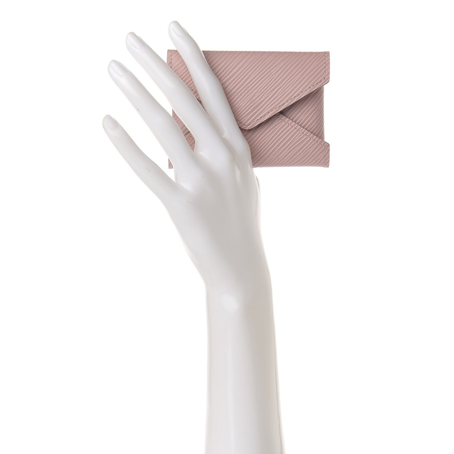 Epi Small Kirigami Pochette Insert Rose Ballerine
