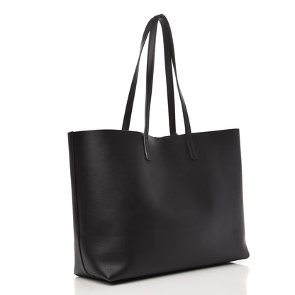 Saint Laurent Calfskin Large Shopping Tote Black 4 of 10