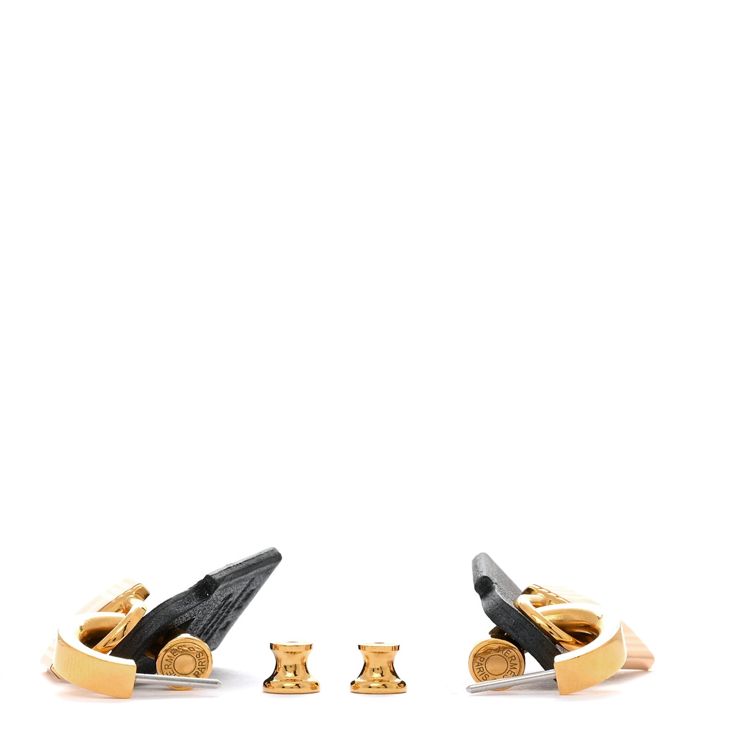 Gold Swift O'Kelly Earrings Black