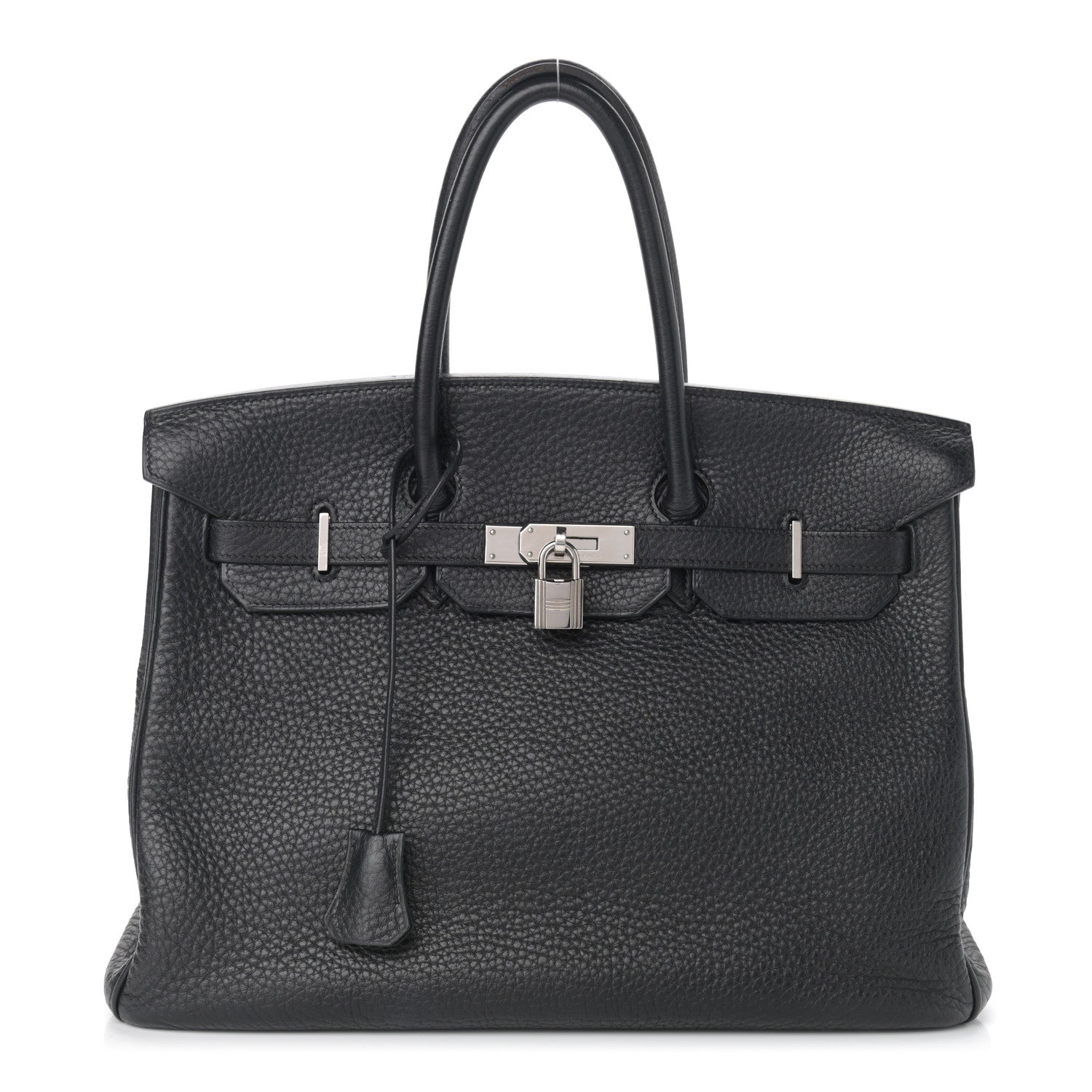 Hermes Taurillon Clemence Birkin 35 Black 1 of 14