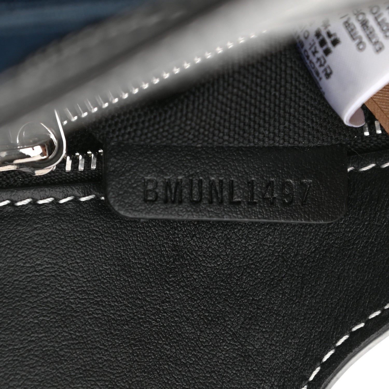 Burberry Denim Smooth Calfskin Mini Pocket Bag Blue 7 of 10