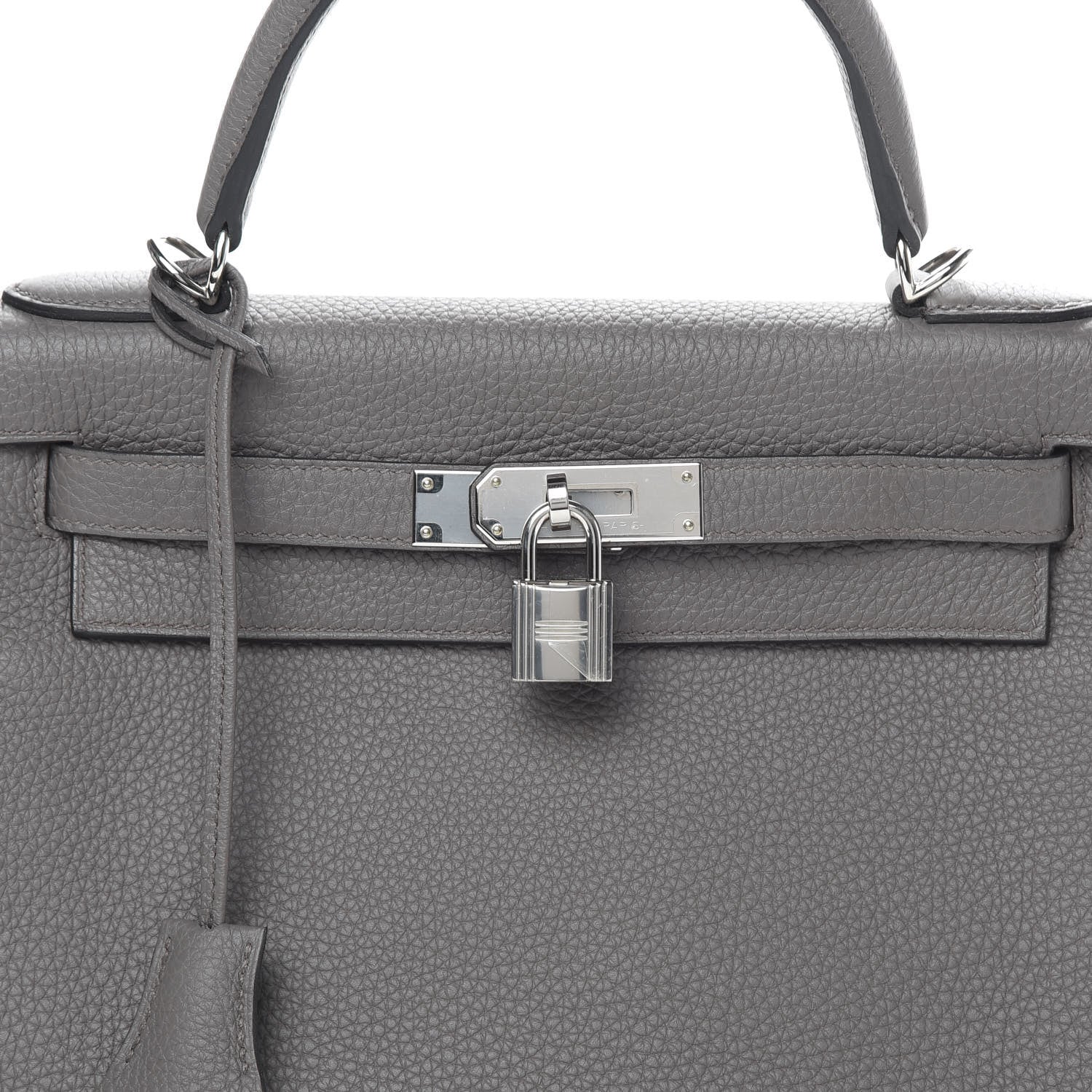 Hermes Togo Kelly Retourne 28 Etain 8 of 11