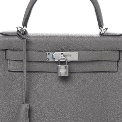 Hermes Togo Kelly Retourne 28 Etain 8 of 11