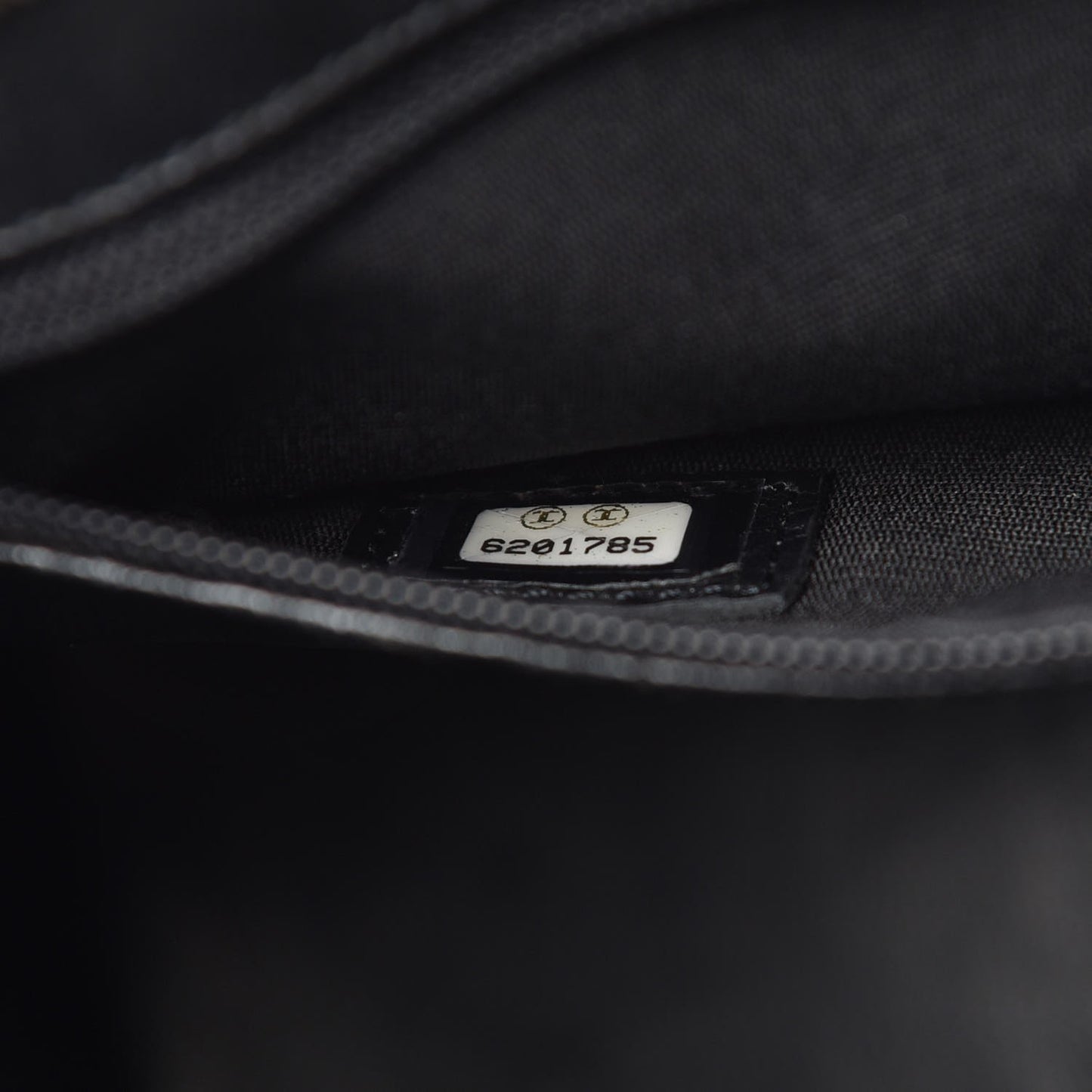 Grained Calfskin Shopping Fever Tote Black