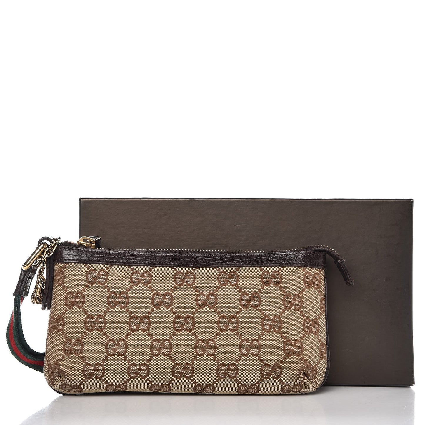 Monogram Jolicoeur Wristlet Dark Brown