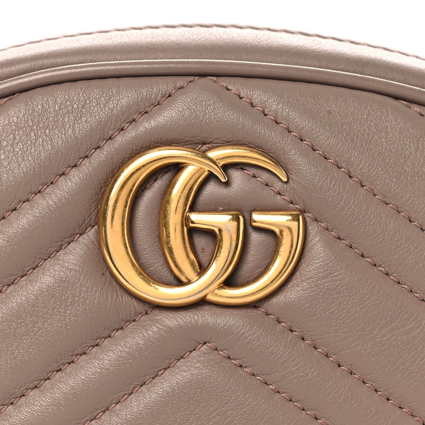 Calfskin Matelasse GG Marmont Belt Bag 75 30 Porcelain Rose