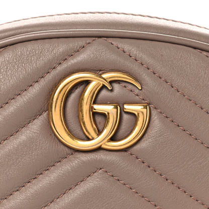 Gucci Calfskin Matelasse GG Marmont Belt Bag 75 30 Porcelain Rose 9 of 17
