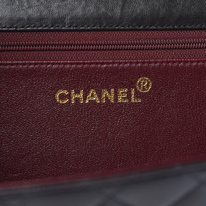 Chanel Lambskin Quilted Medium Single Flap Black 11 of 14