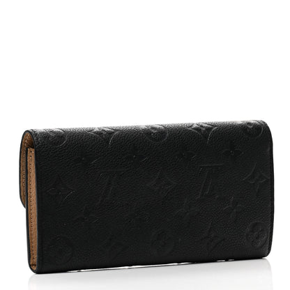 Louis Vuitton Empreinte Emilie Wallet Black Dune 3 of 8