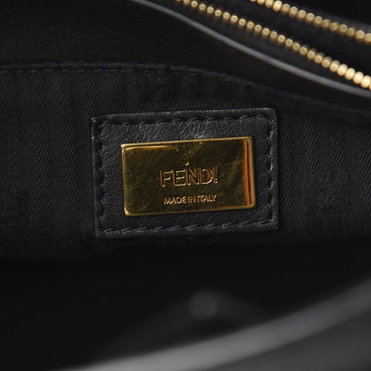 Fendi Vitello Elite Petite 2Jours Tote Black 7 of 10