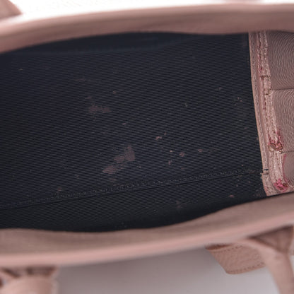 Saint Laurent Grained Calfskin Baby Sac De Jour Antique Rose 12 of 14