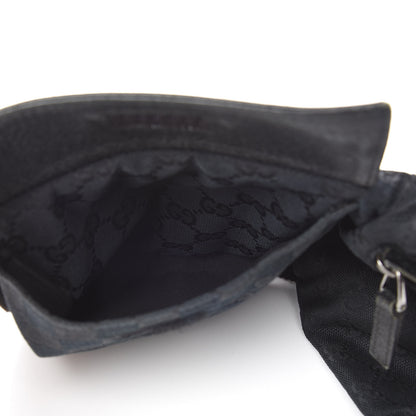 Gucci GG Monogram Double Pocket Belt Bag Black 17 of 18