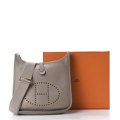 Hermes Taurillon Clemence Evelyne III PM Gris Tourterelle 11 of 11
