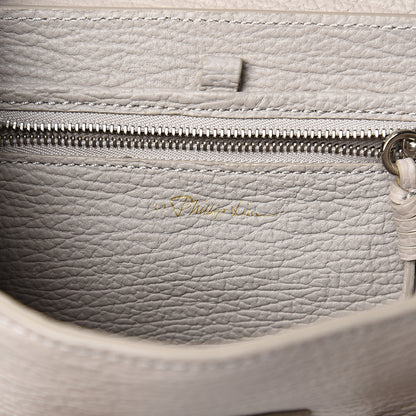 3.1 Phillip Lim 3.1 Textured Calfskin Mini Pashli Satchel Feather 5 of 8