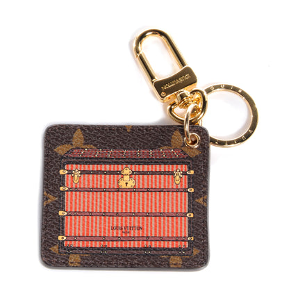 Louis Vuitton Monogram Illustre Trunk Key Holder Bordeaux 1 of 6