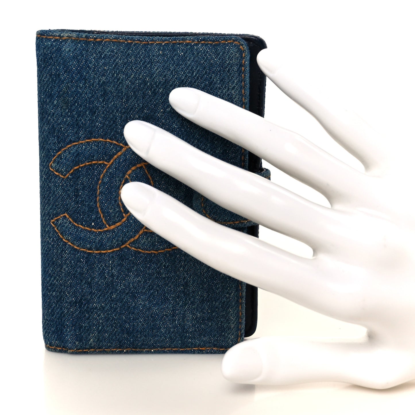 Denim CC Small Notebook Agenda Blue