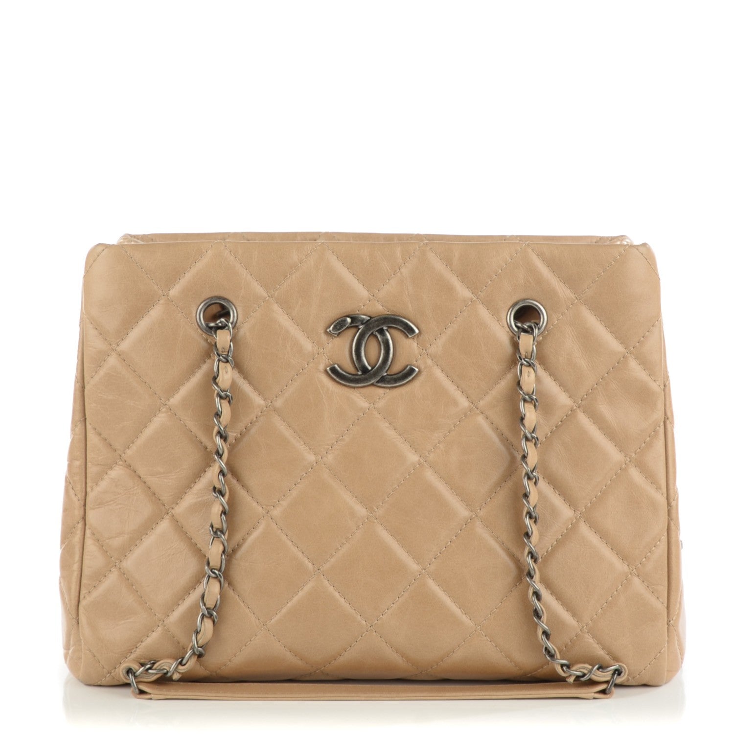 Chanel Calfskin Quilted Small Coco Soft Beige 1 of 7