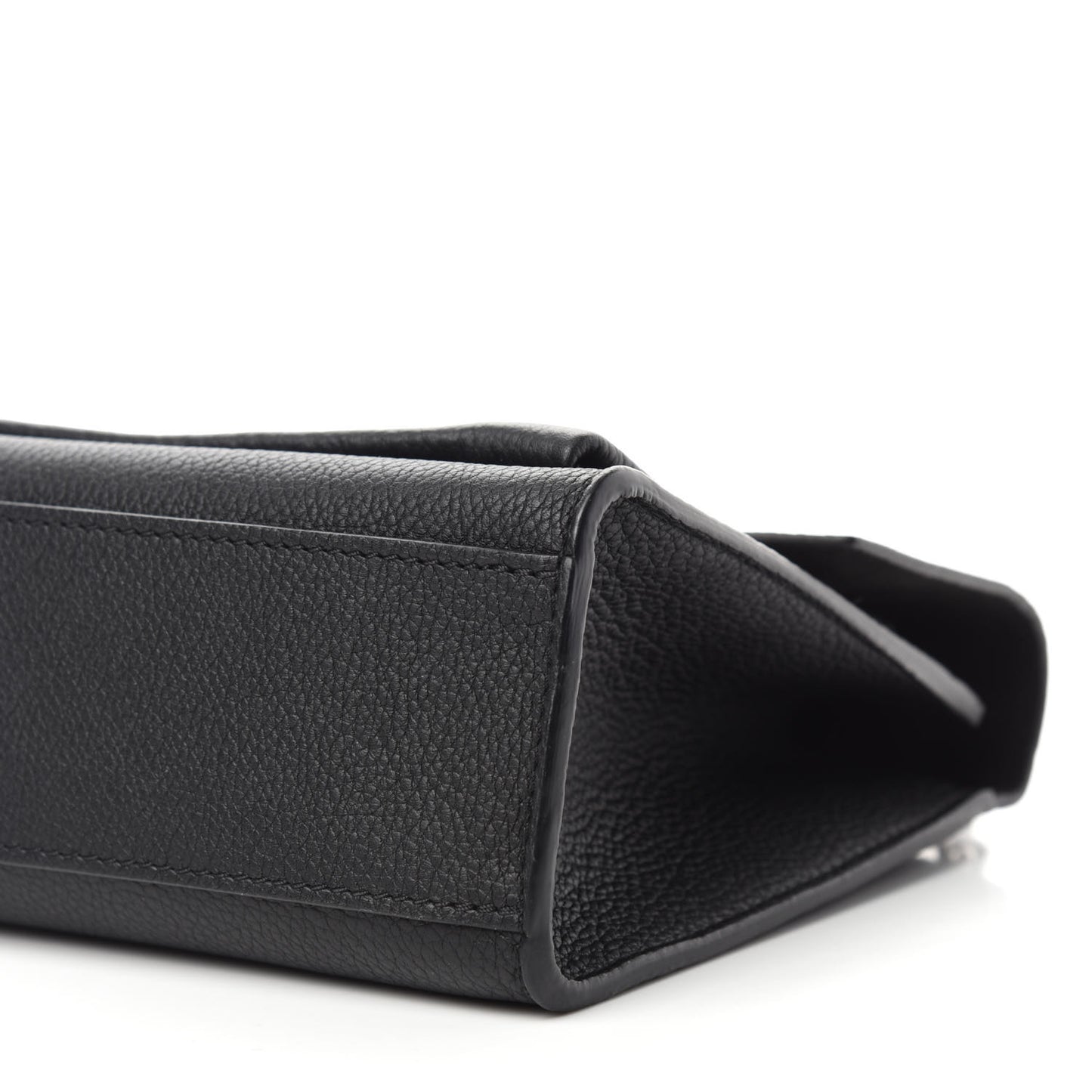 Soft Calfskin My Lockme Chain Bag BB Black