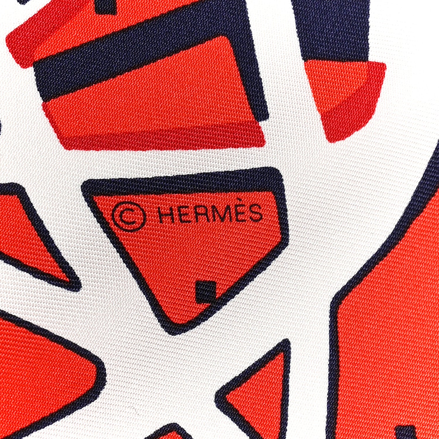 Hermes Silk Caleche Elastique Scarf 90 5 of 5