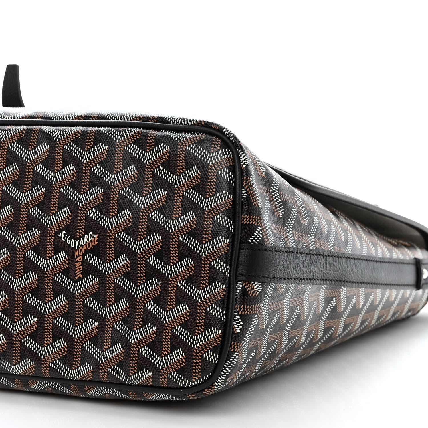 Goyard Goyardine Capetien Messenger Bag Black 9 of 9