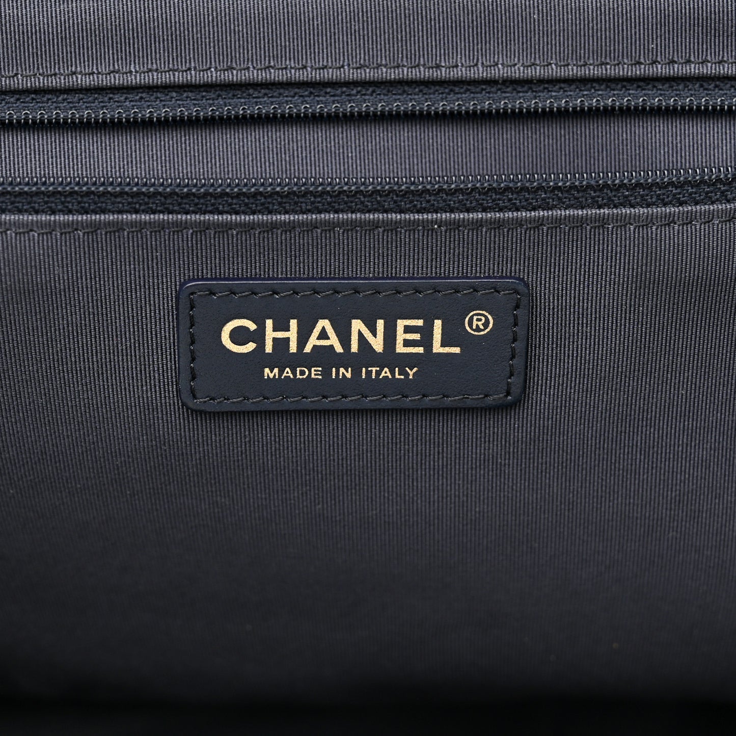 Bullskin Stitched Large Shopping Bag Black