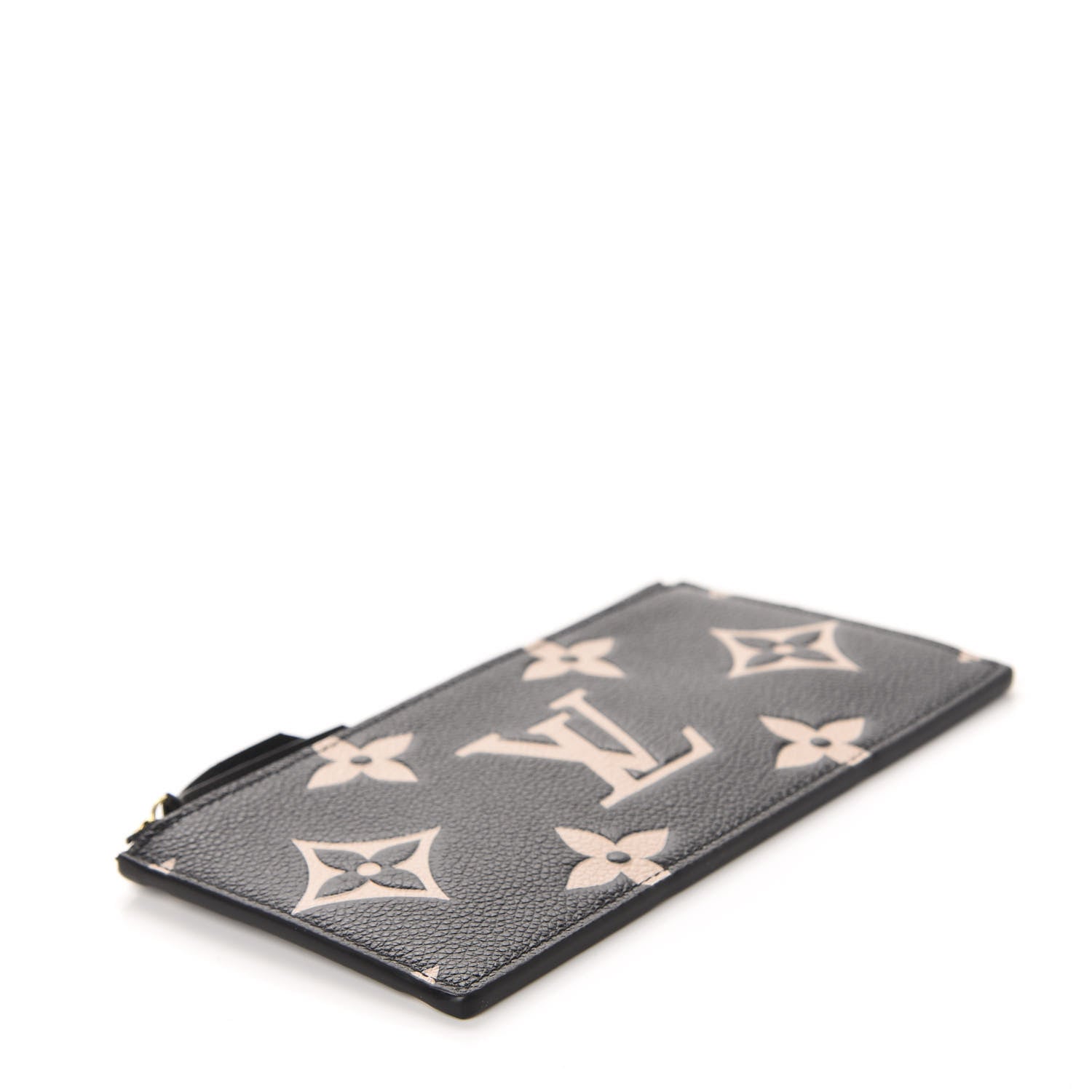 Louis Vuitton Empreinte Monogram Giant Crafty Pochette Felicie Zippered Insert Black 4 of 6