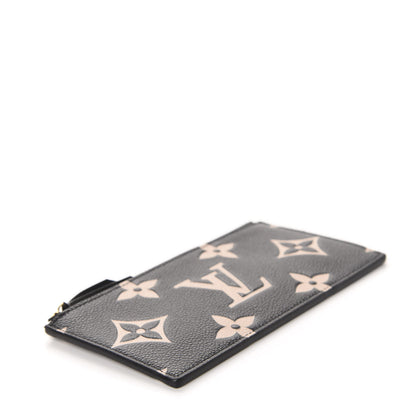 Louis Vuitton Empreinte Monogram Giant Crafty Pochette Felicie Zippered Insert Black 4 of 6